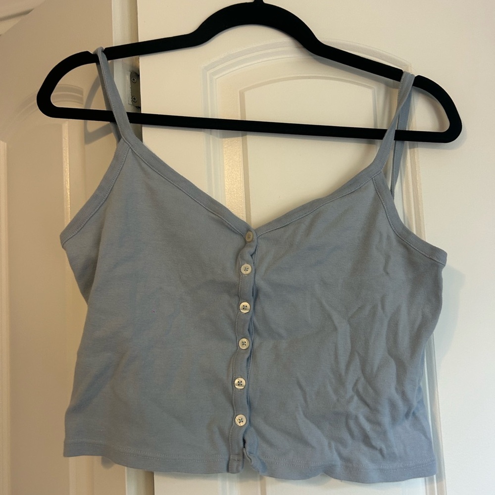 Brandy Melville light blue tank top
